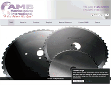 Tablet Screenshot of camb-knives.co.uk